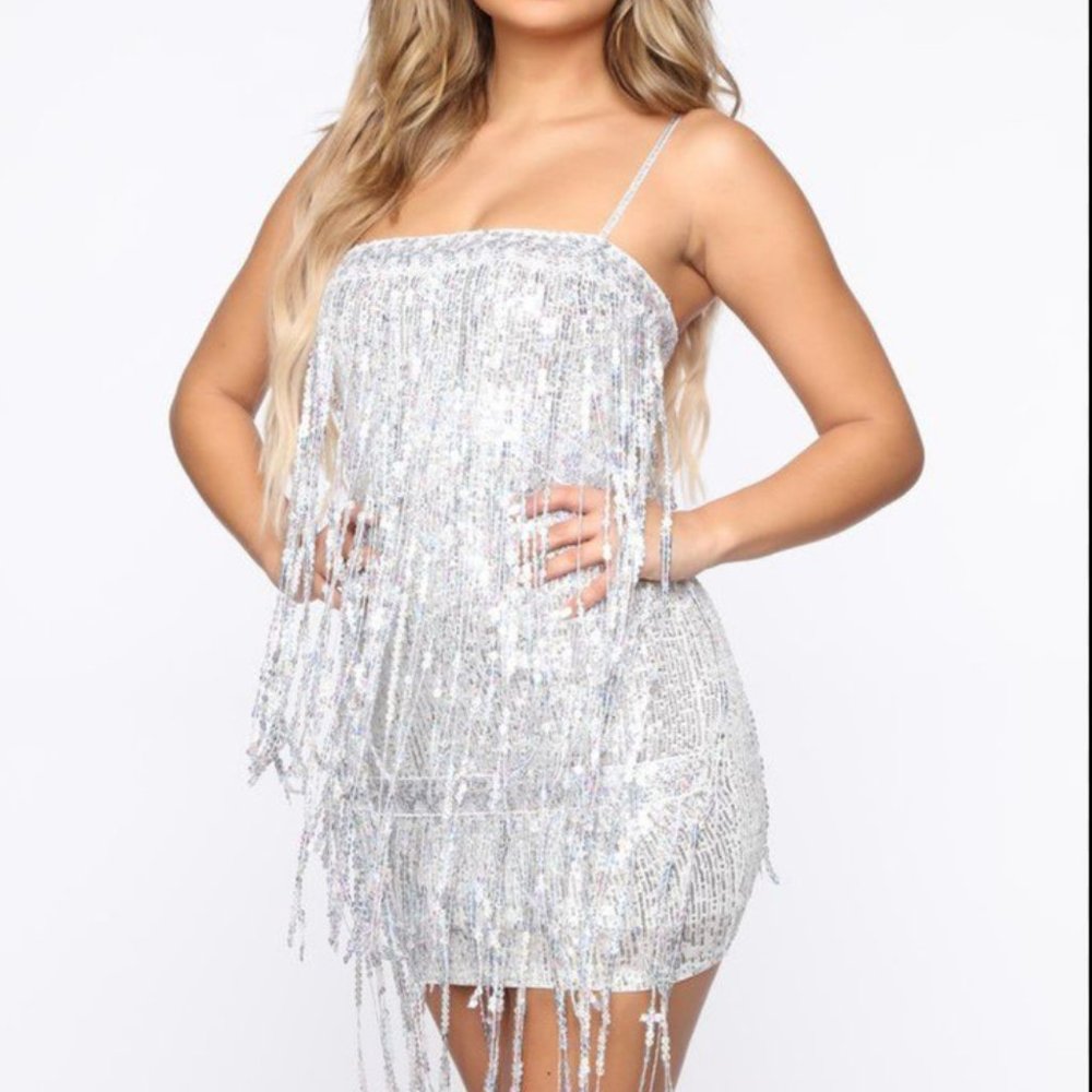 Viva Las Vegas Sequin Mini Dress